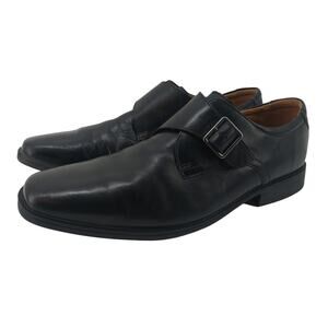 Men's Black Leather Oxfords